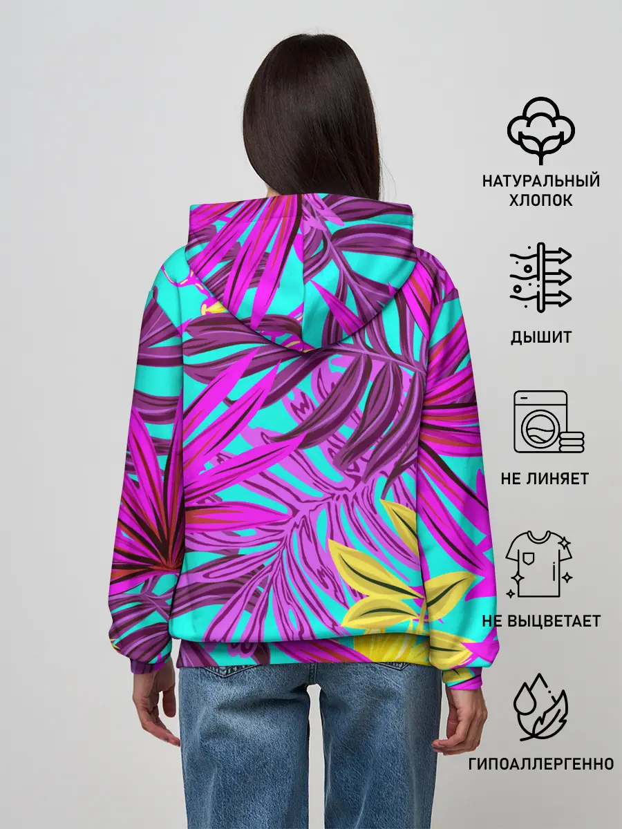 Женское худи / ТРОПИЧЕСКИЙ