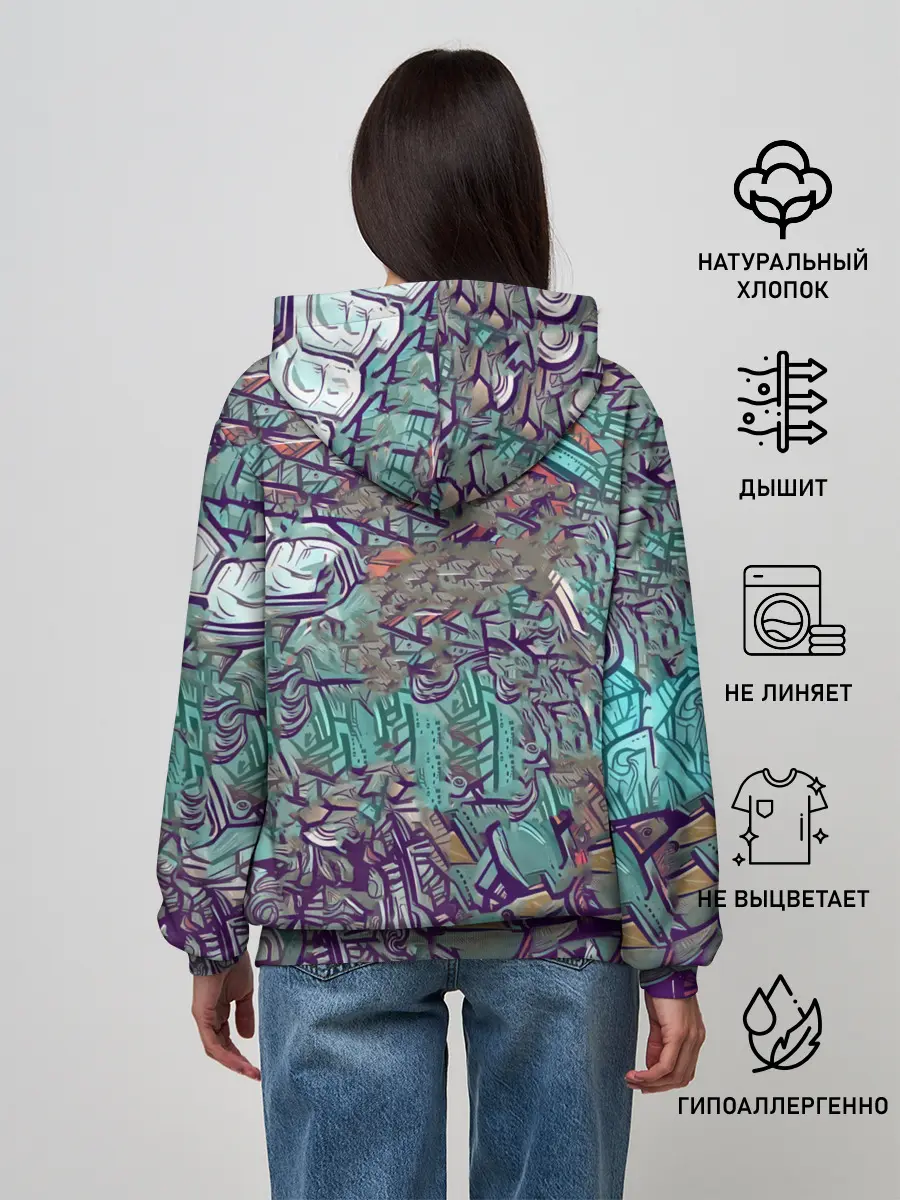 Женское худи / МАСК-БОТ