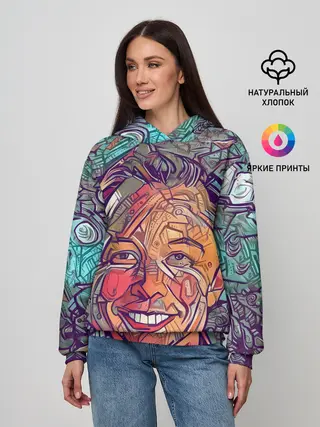 Женское худи / МАСК-БОТ