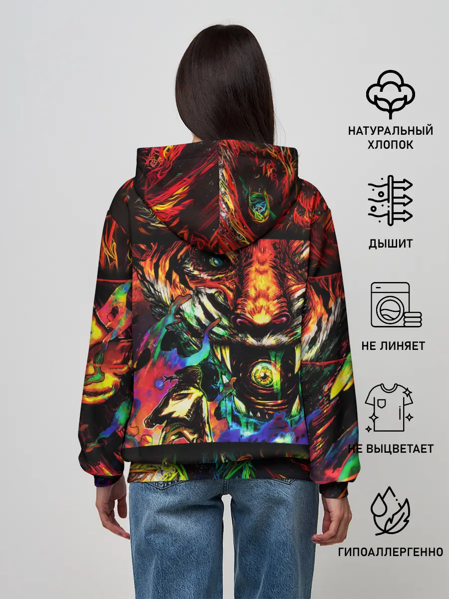 Женское худи / HOTLINE MIAMI