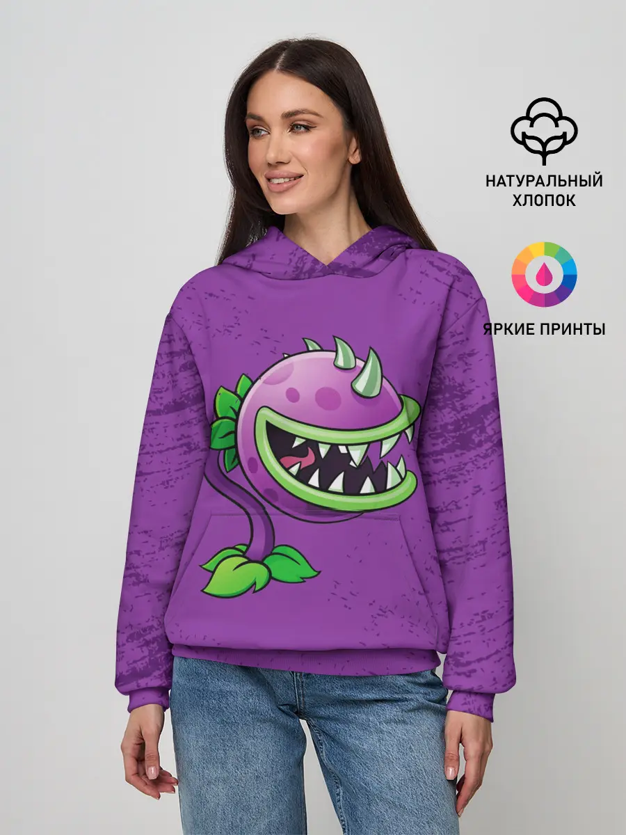Женское худи / Plants vs. Zombies