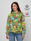 Женское худи / PLANTS VS ZOMBIES