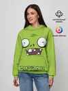 Женское худи / Plants vs Zombies | Зомби.