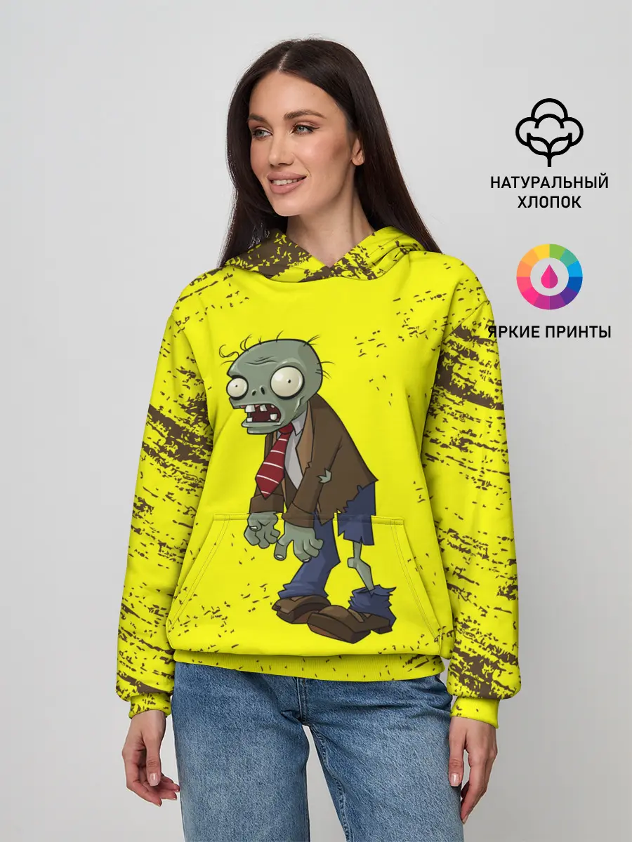 Женское худи / Plants vs. Zombies