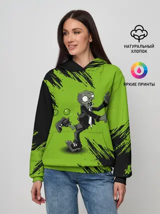 Женское худи / Plants vs. Zombies