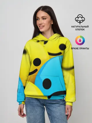 Женское худи / СМАЙЛИКИ