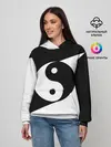 Женское худи / Инь - янь