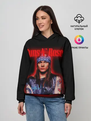 Женское худи / Guns n roses + Спина