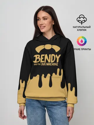 Женское худи / Bendy And The Ink Machine