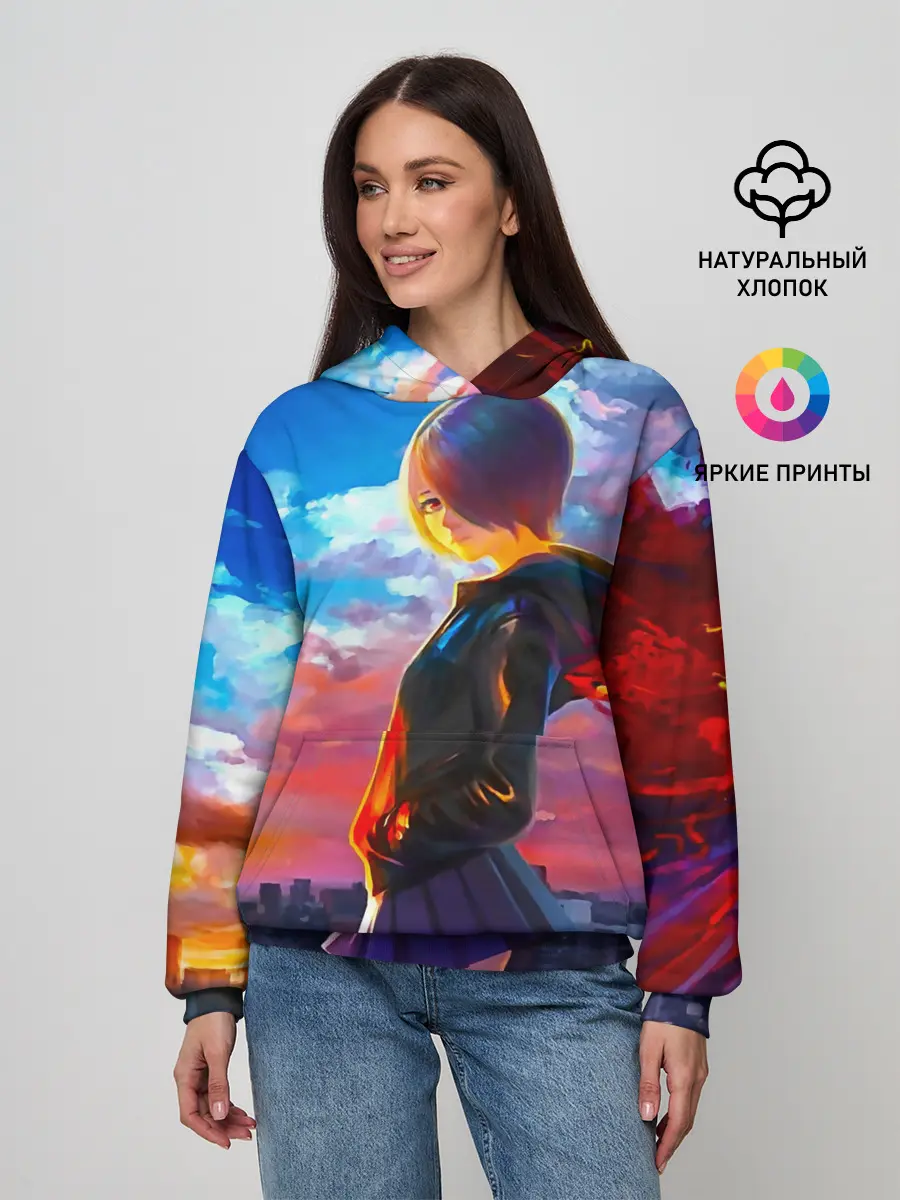 Женское худи / Токийский гуль