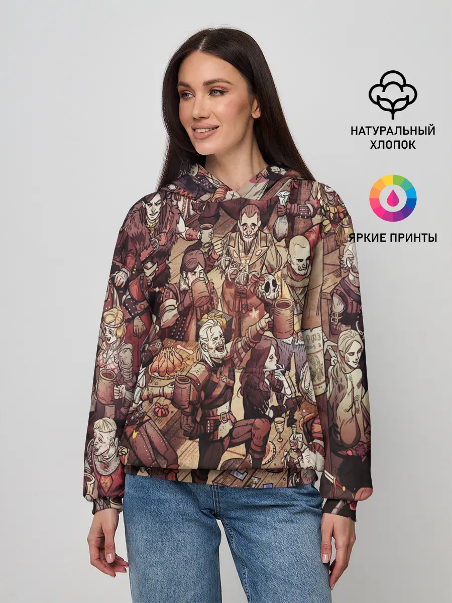 Женское худи / Ведьмак