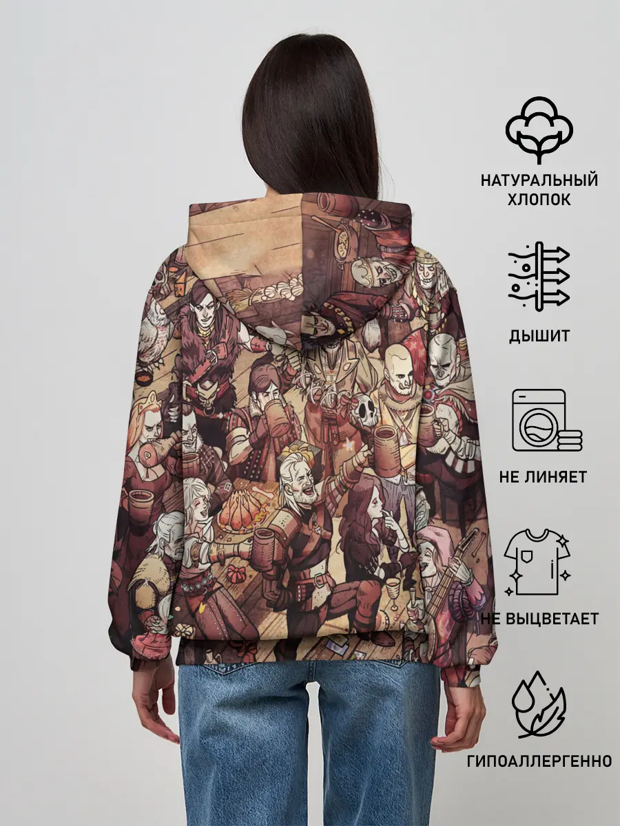 Женское худи / Ведьмак