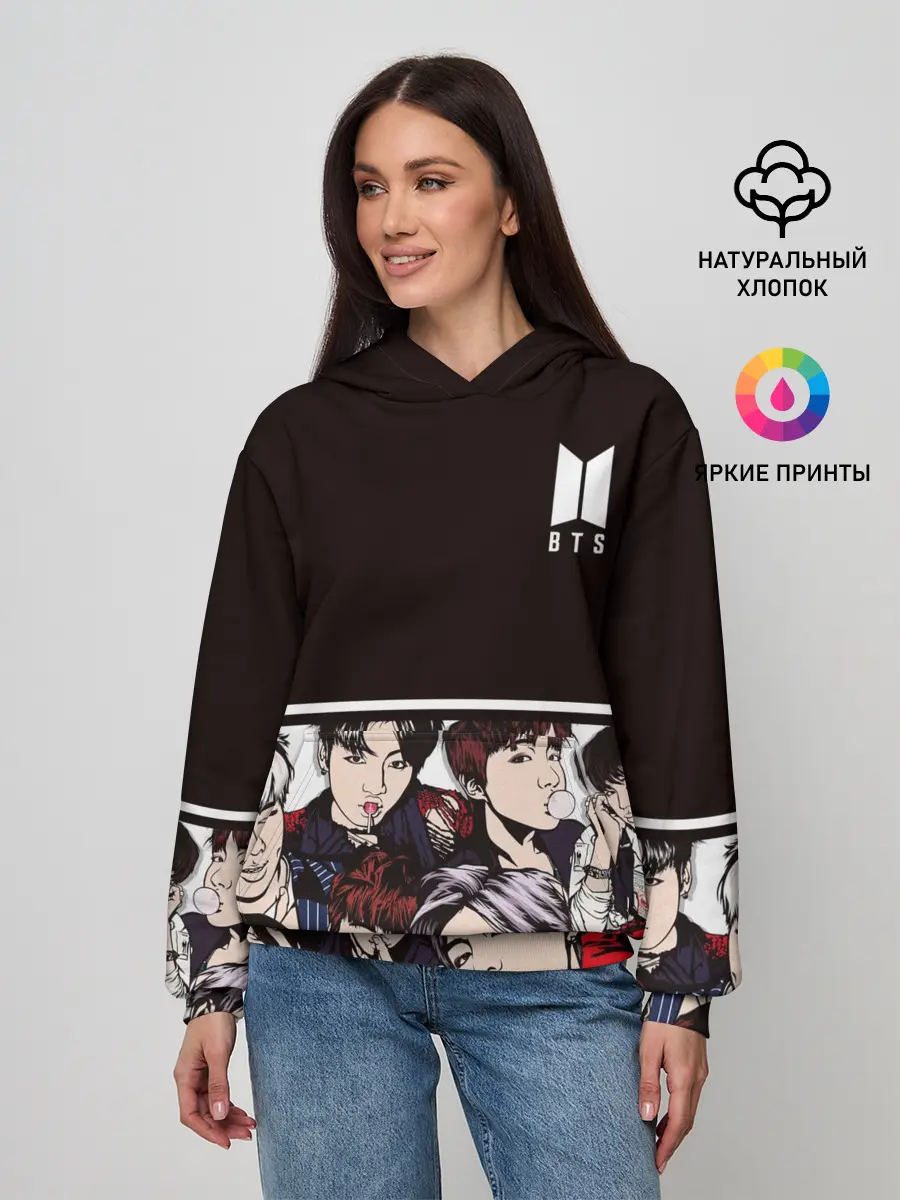 Женское худи / BTS
