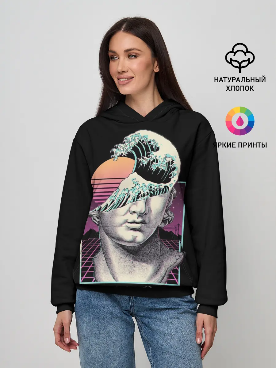 Женское худи / Retro wave