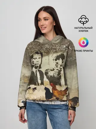 Женское худи / Pulp fiction in Russia