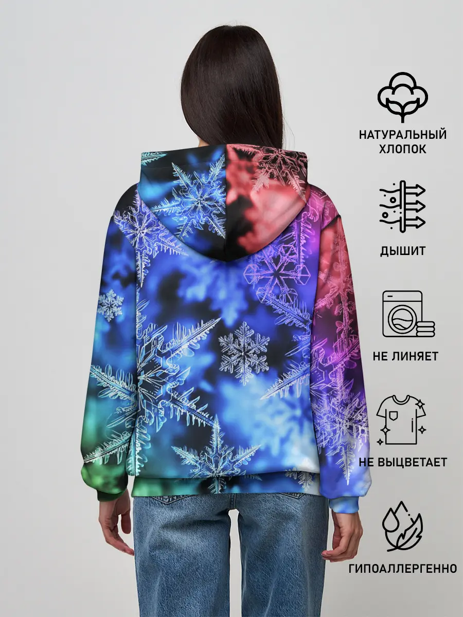 Женское худи / ЗИМНЕЕ УТРО