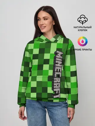 Женское худи / MINECRAFT
