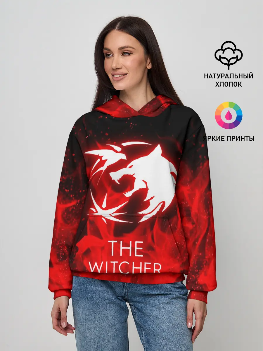 Женское худи / СЕРИАЛ ВЕДЬМАК