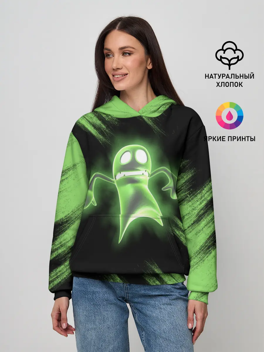 Женское худи / Luigis Mansion