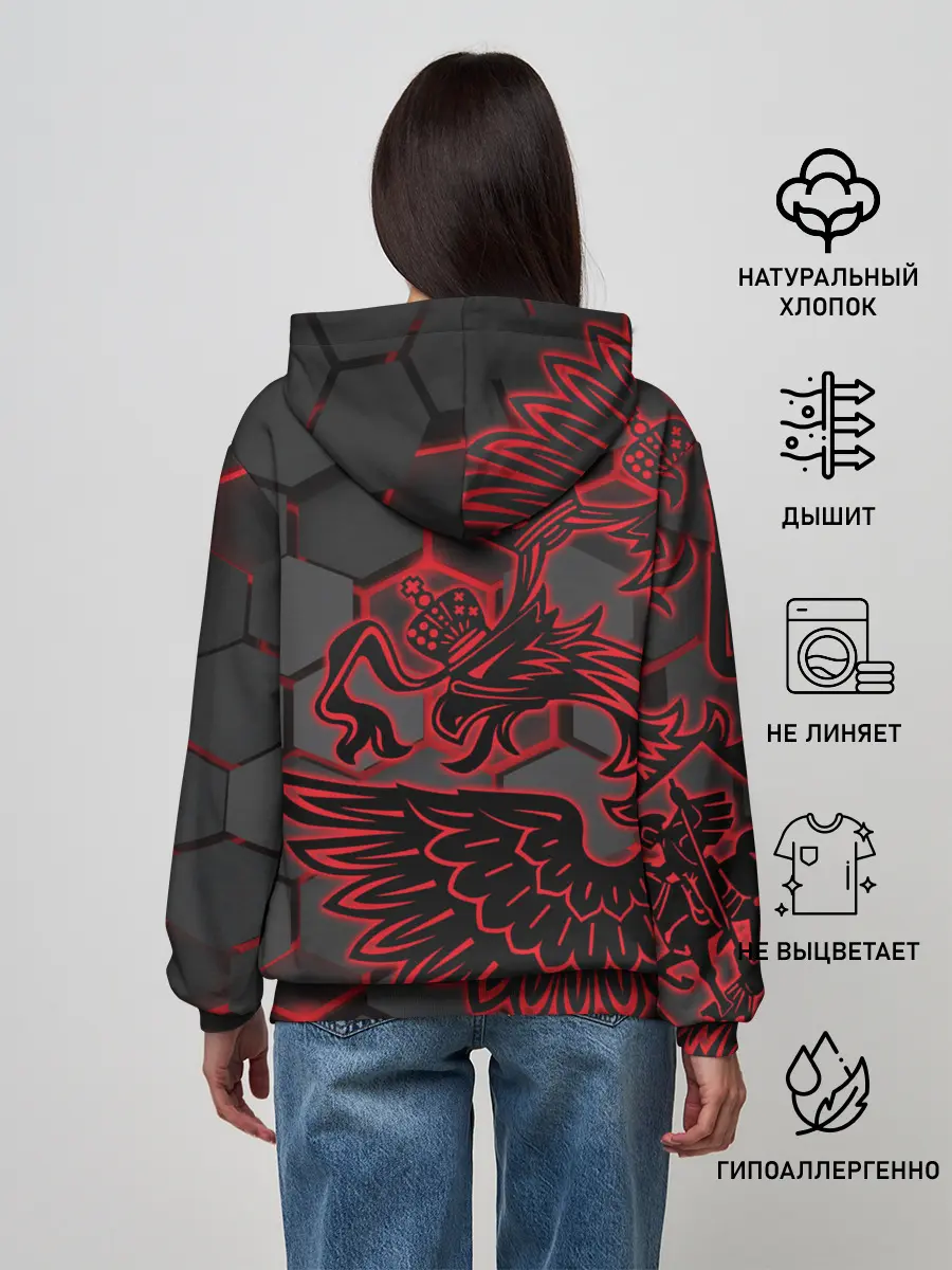 Женское худи / RUSSIA Lifestyle