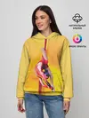 Женское худи / Гимнастика на полотнах