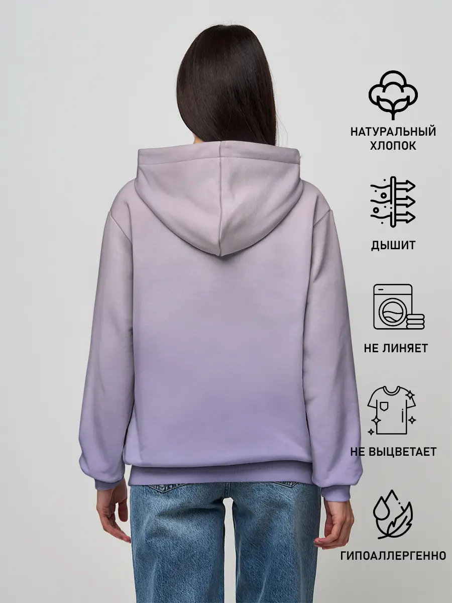 Женское худи / Гимнастка на полотне