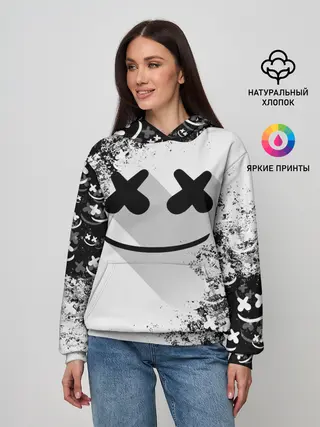 Женское худи / Marshmello