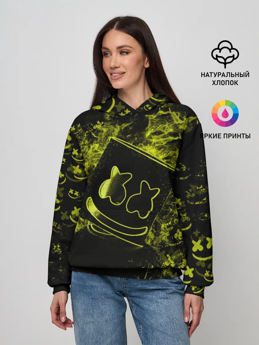Женское худи / Marshmello