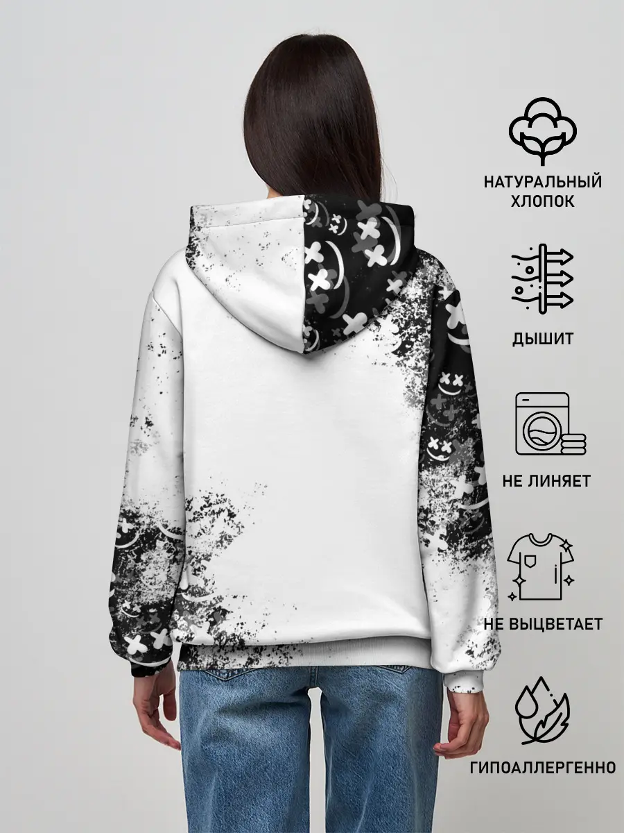 Женское худи / Marshmello