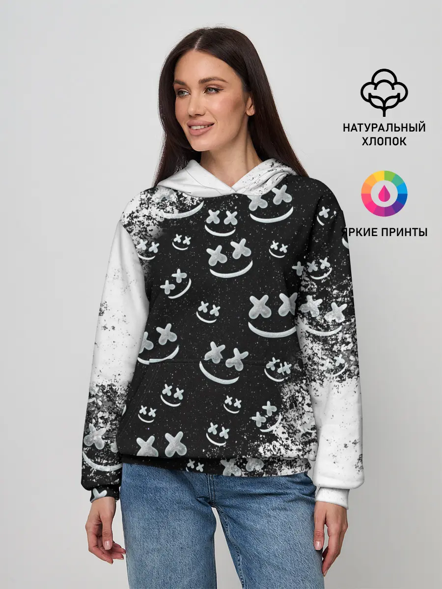 Женское худи / Marshmello