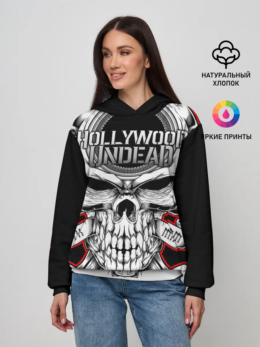 Женское худи / Hollywood Undead