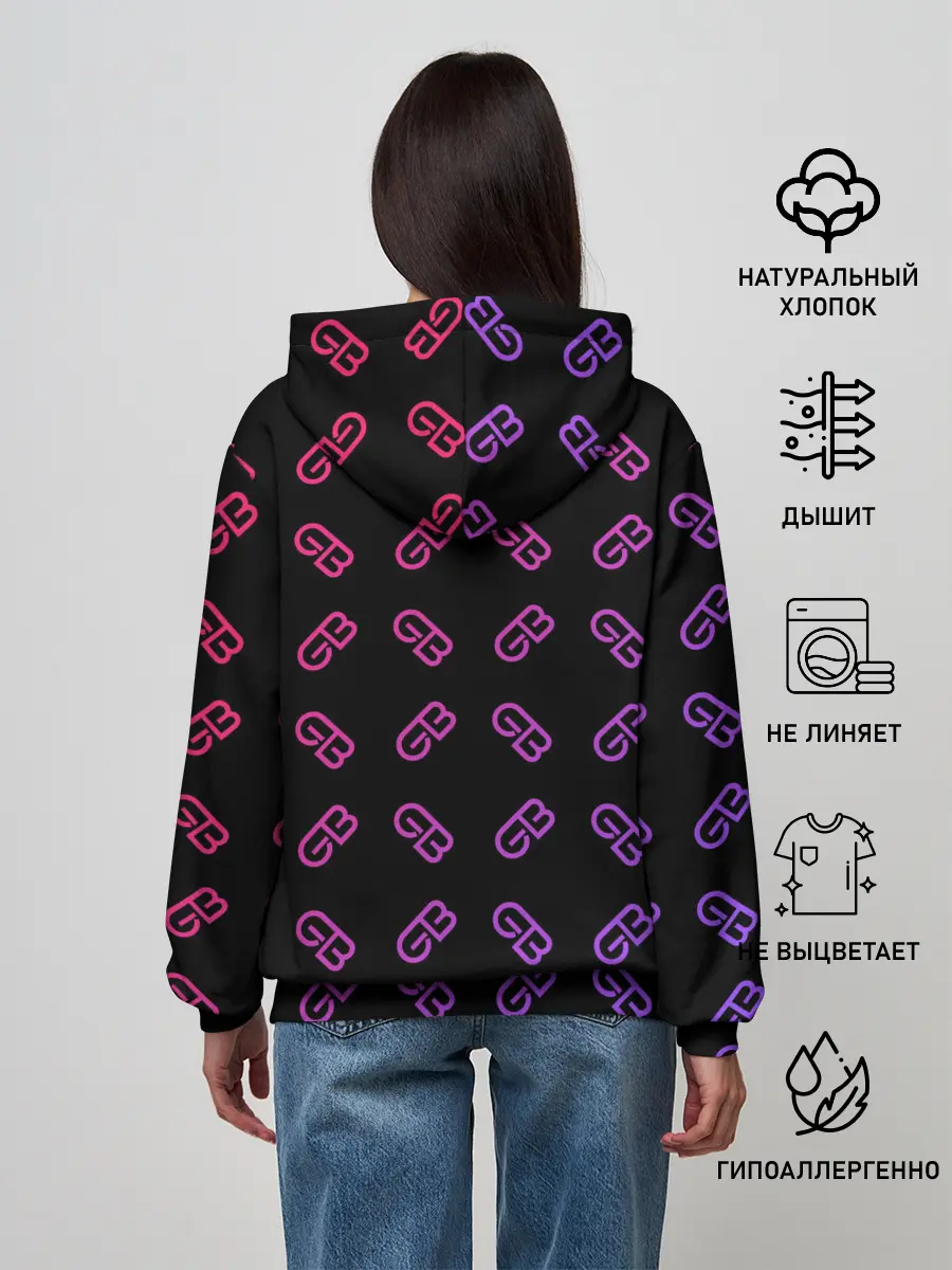 Женское худи / GAYAZOV$ BROTHER$