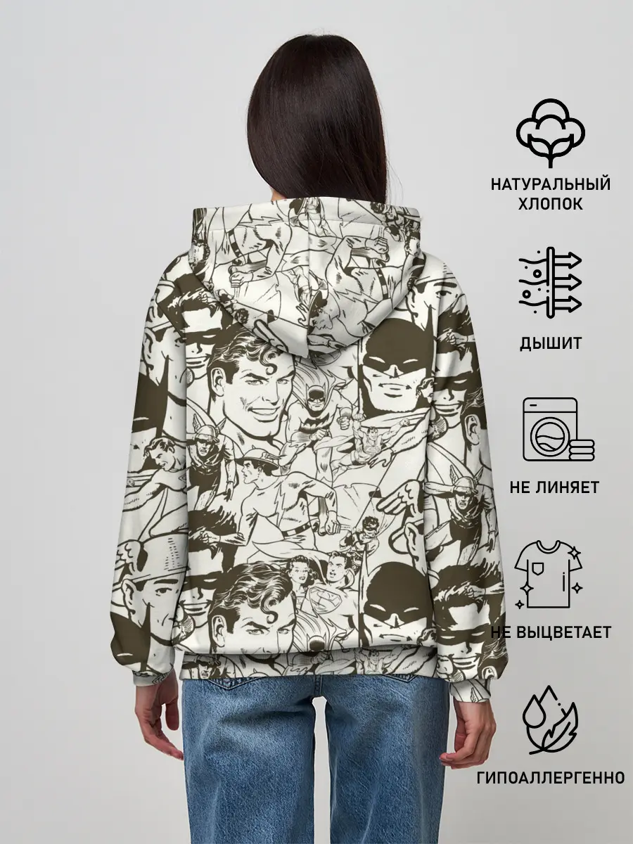 Женское худи / Super Powers