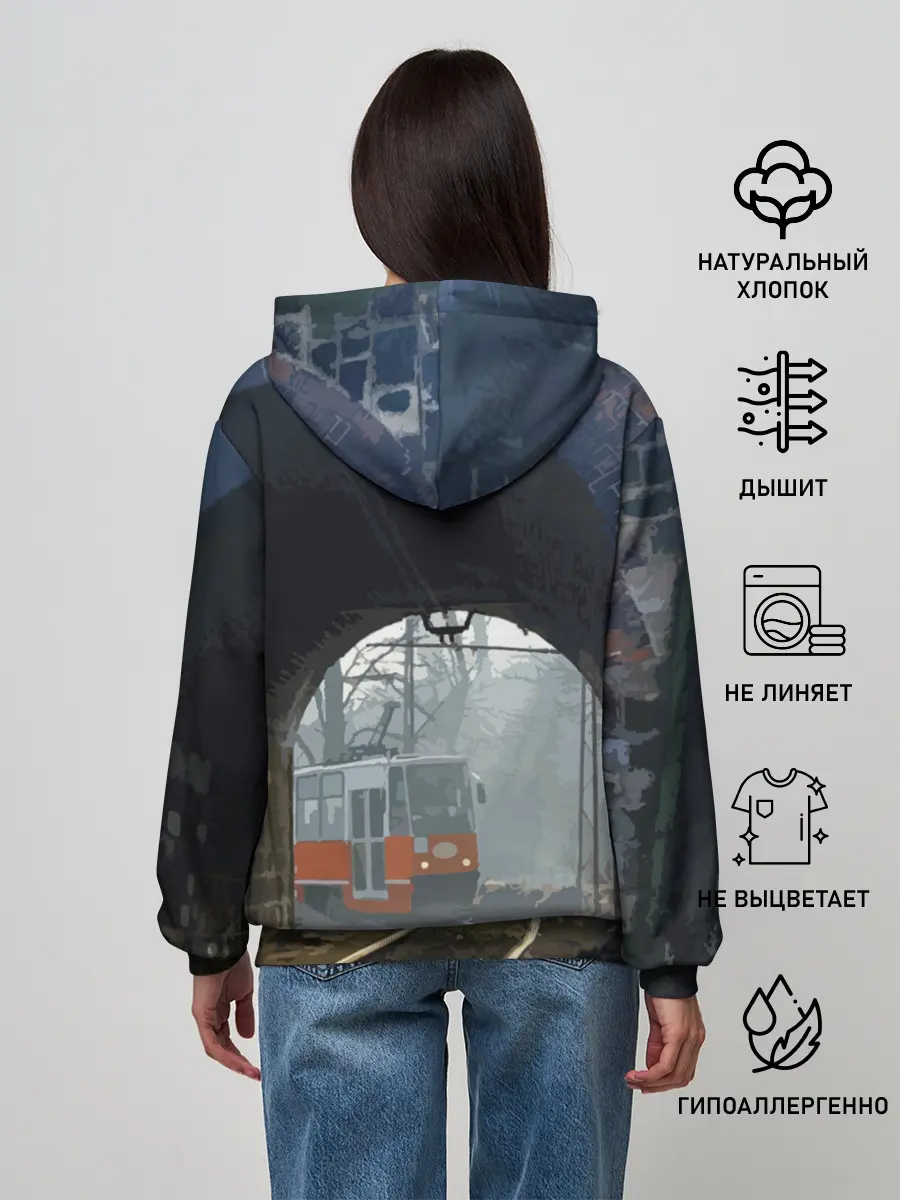 Женское худи / Трамвай