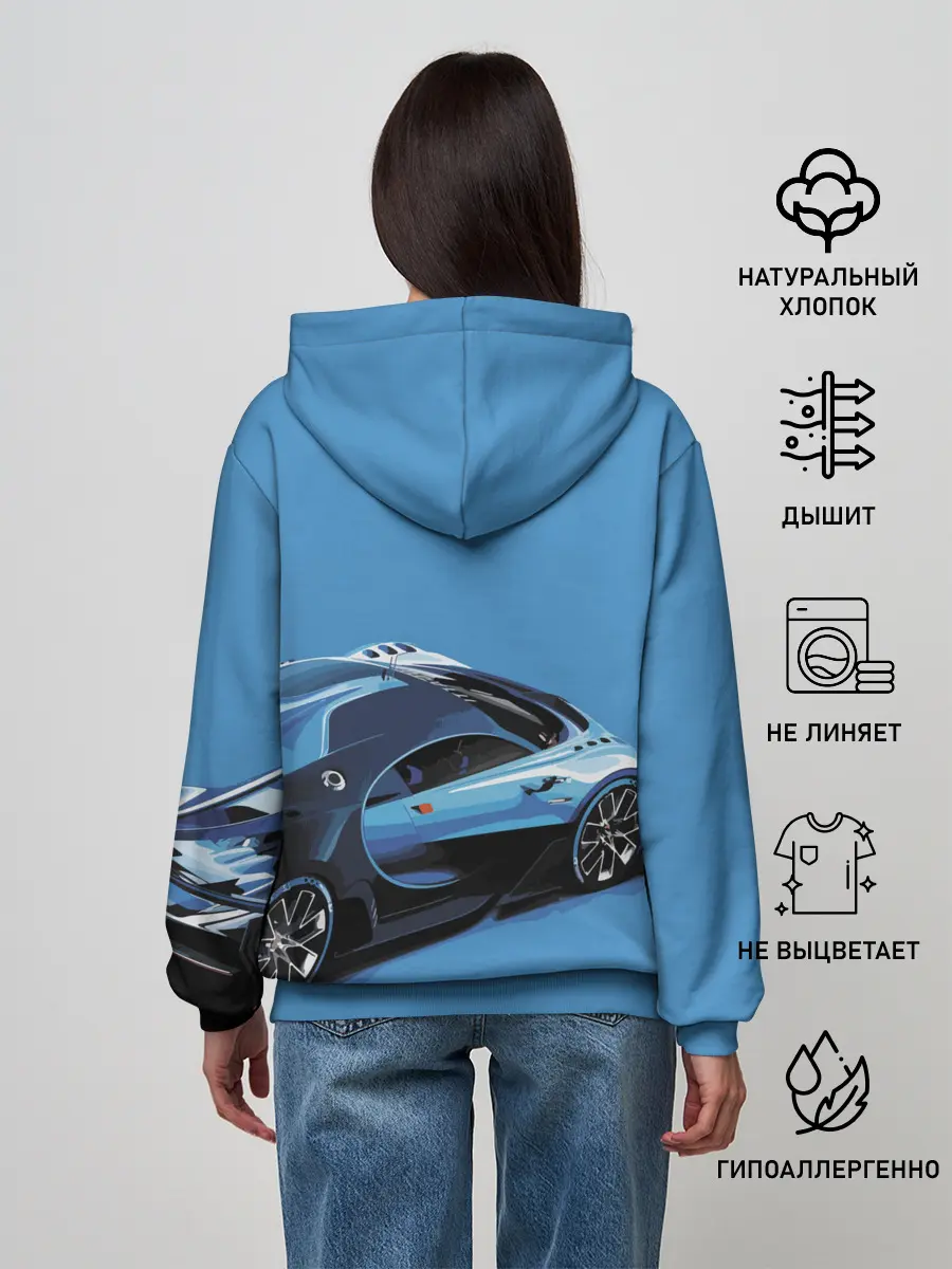 Женское худи / Bugatti