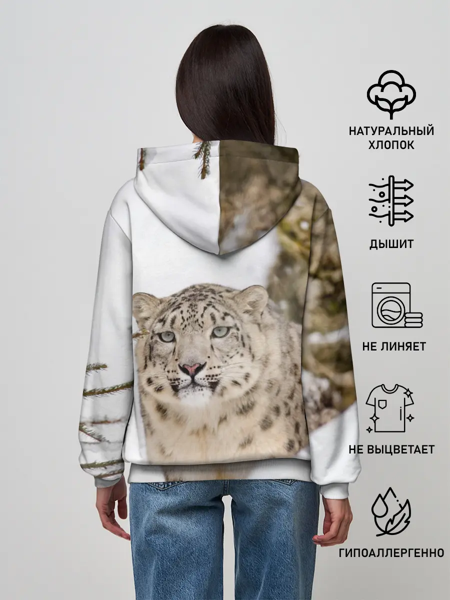 Женское худи / Ирбис