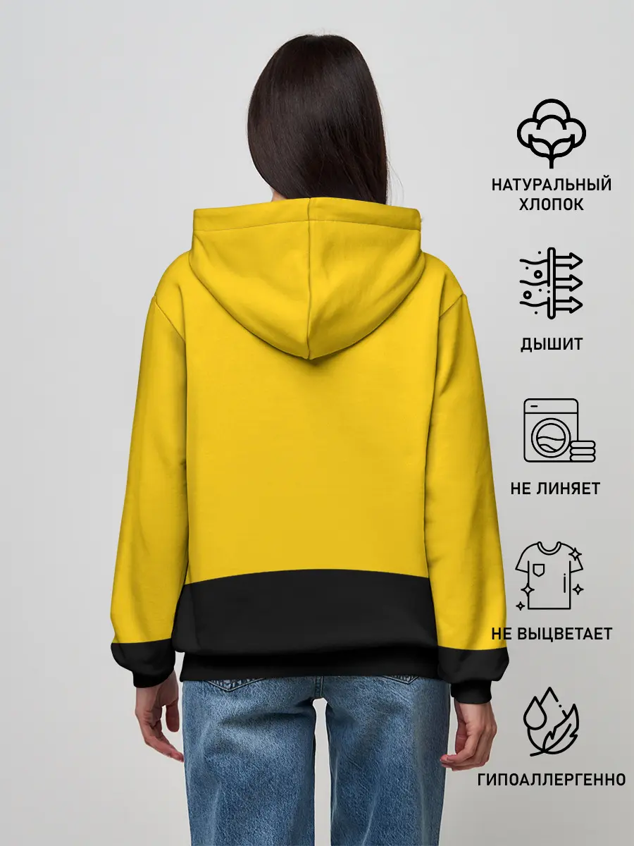 Женское худи / Гордый кот.