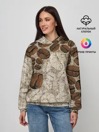 Женское худи / Кофейные зёрна