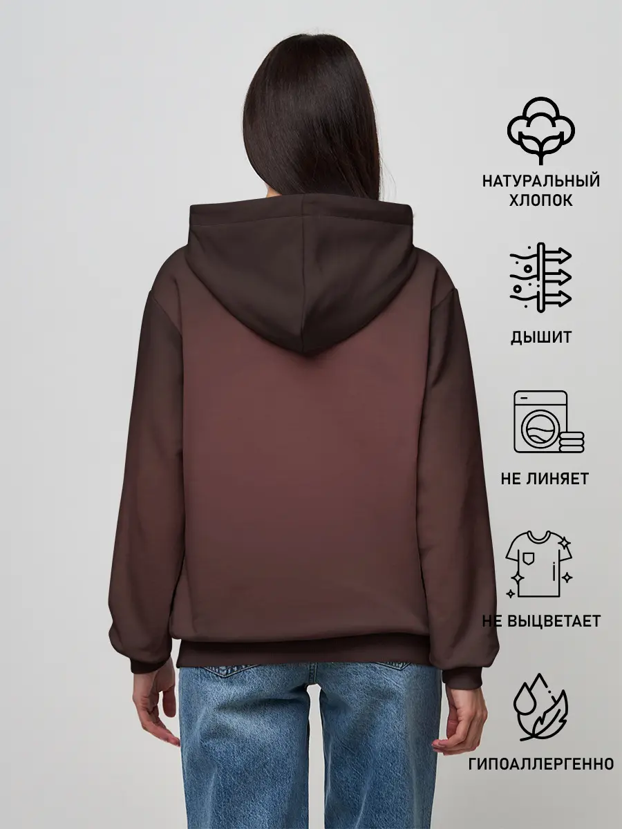 Женское худи / Азирафель и Кроули