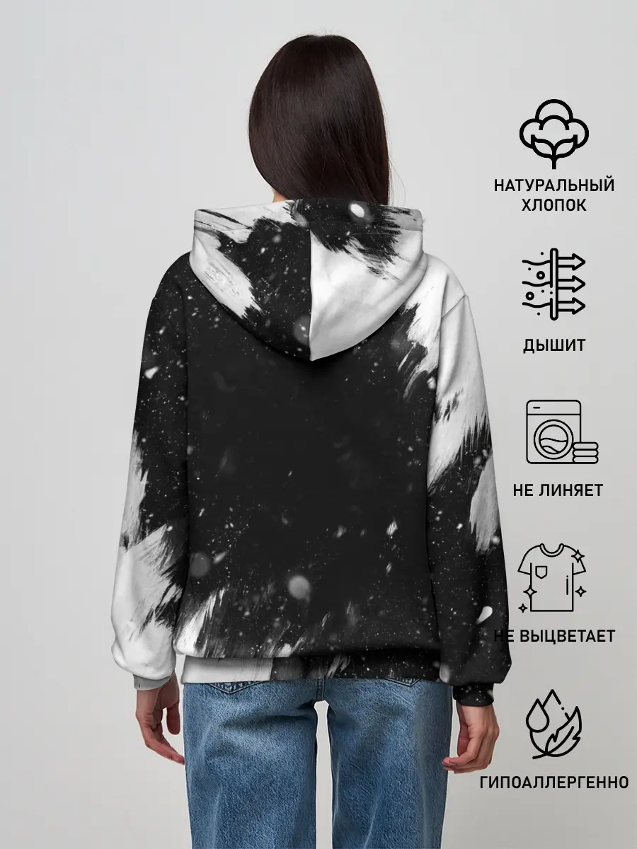 Женское худи / The Beatles BW