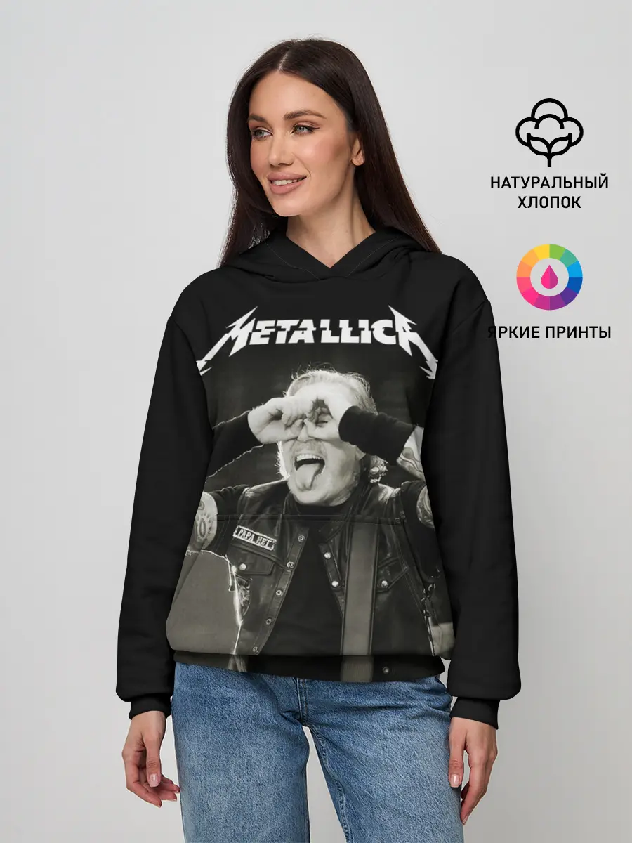 Женское худи / Metallica