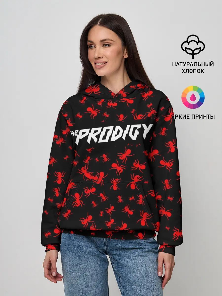 Женское худи / The Prodigy + Спина