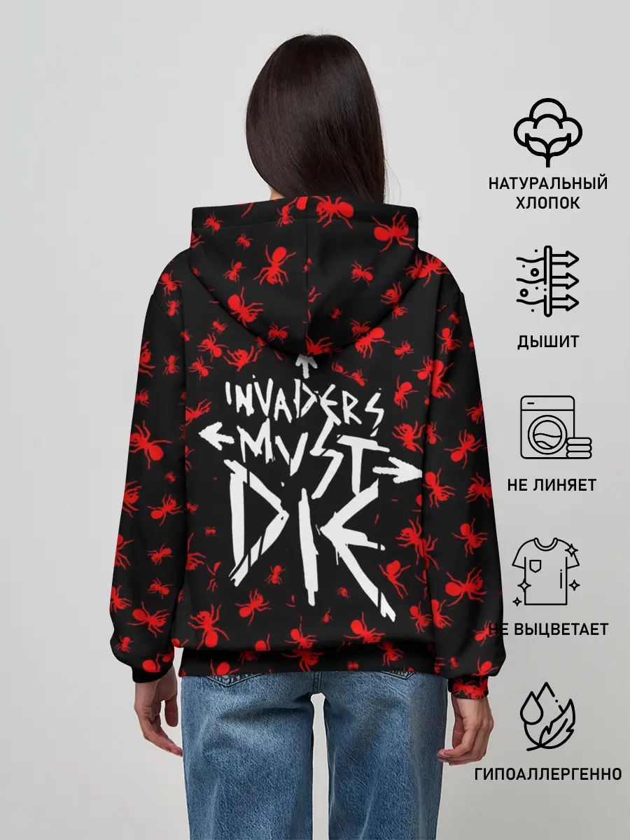 Женское худи / The Prodigy + Спина