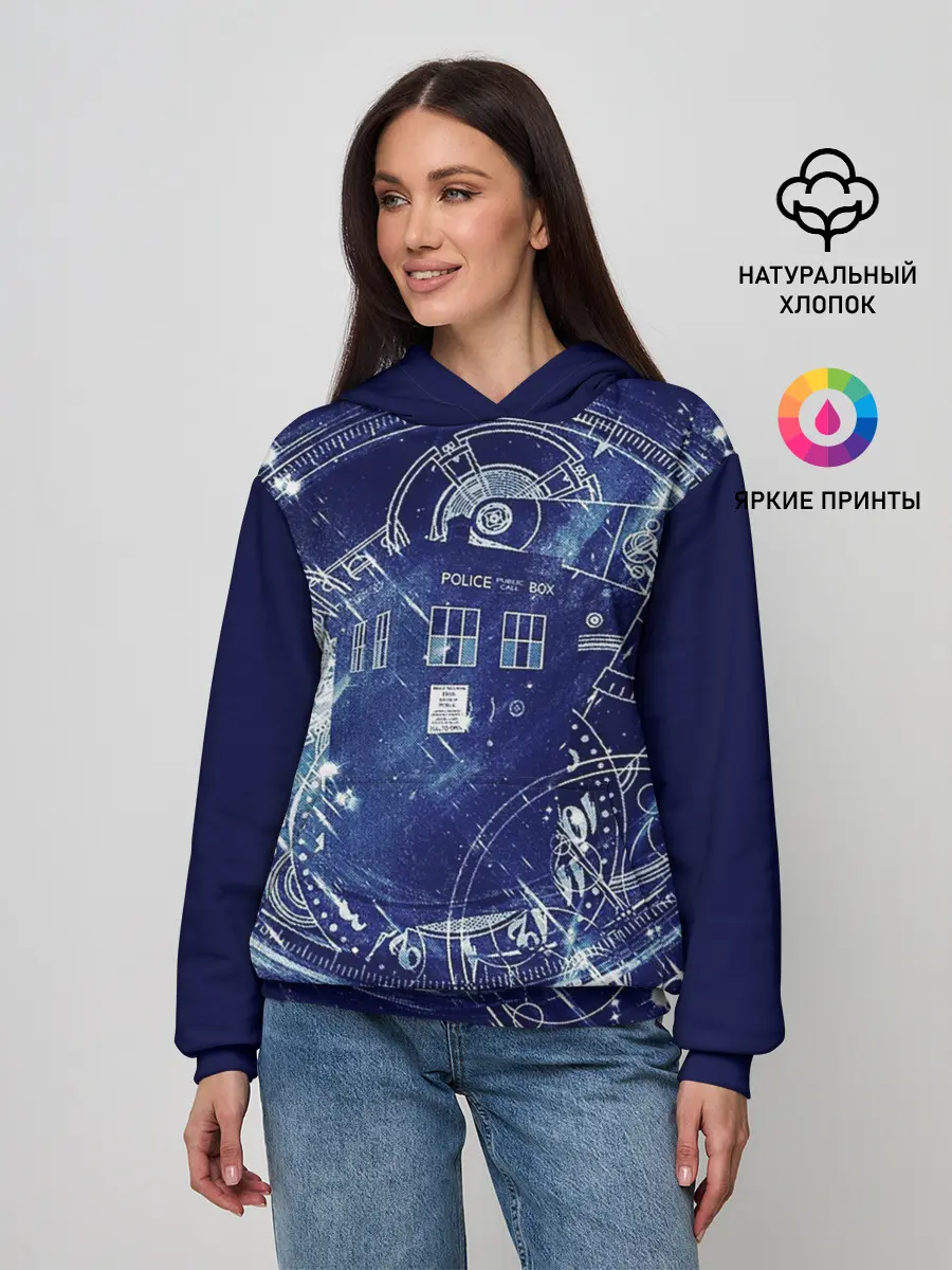 Женское худи / DOCTOR WHO | ДОКТОР КТО
