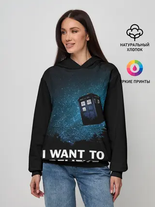 Женское худи / Doctor Who