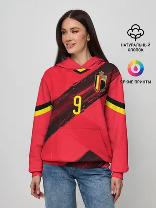 Женское худи / Lukaku home EURO 2020