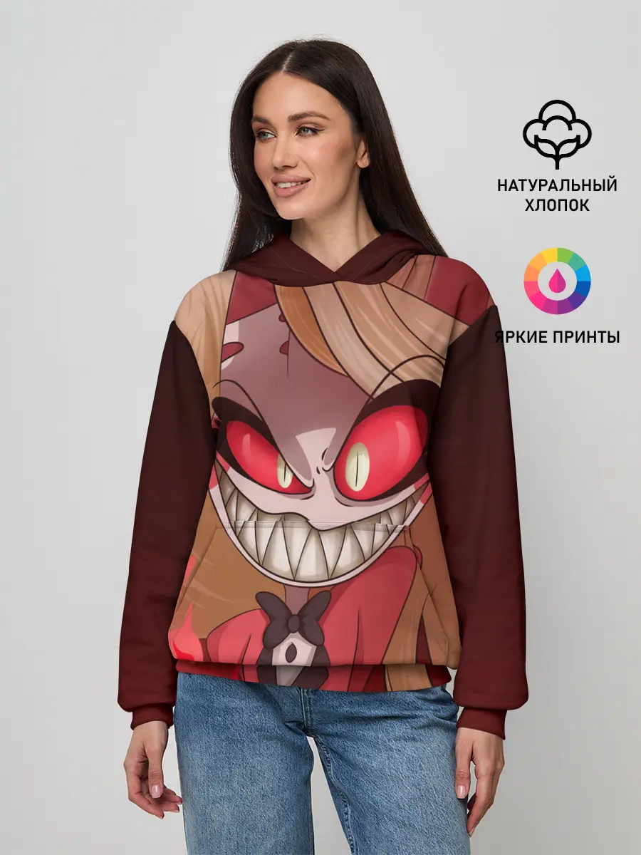 Женское худи / Hazbin Hotel