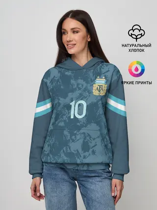 Женское худи / Messi away Copa America 2020
