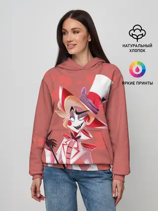 Женское худи / Отель хазбин