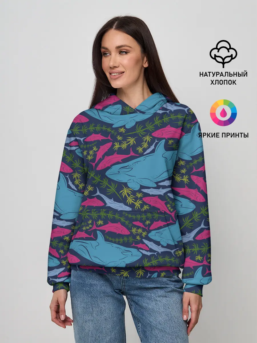 Женское худи / Касатки